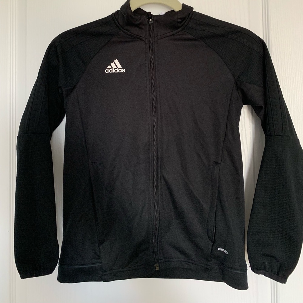 Adidas climalite zippered jacket youth s